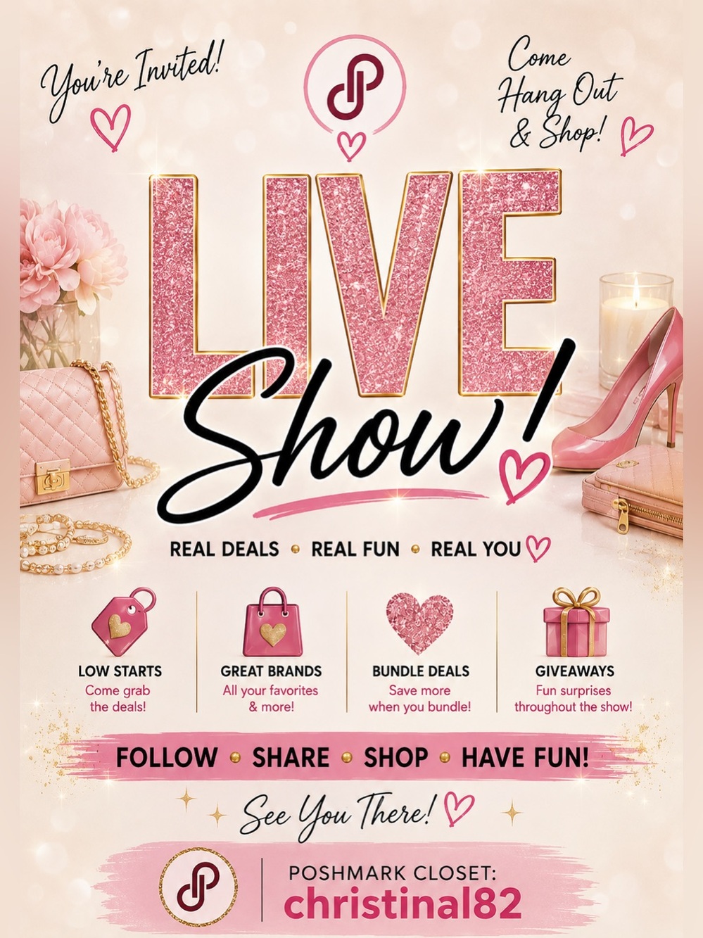 Posh after hours 8pm central time! My tray is open!!! $10 and under!